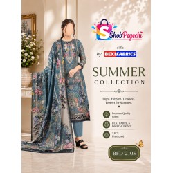 BEXI FABRICS DIGITAL PRINT 3 PCS (BFD-2105)